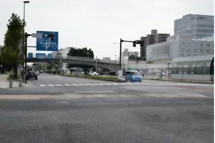 土浦学園線を土浦方面へ進みます。